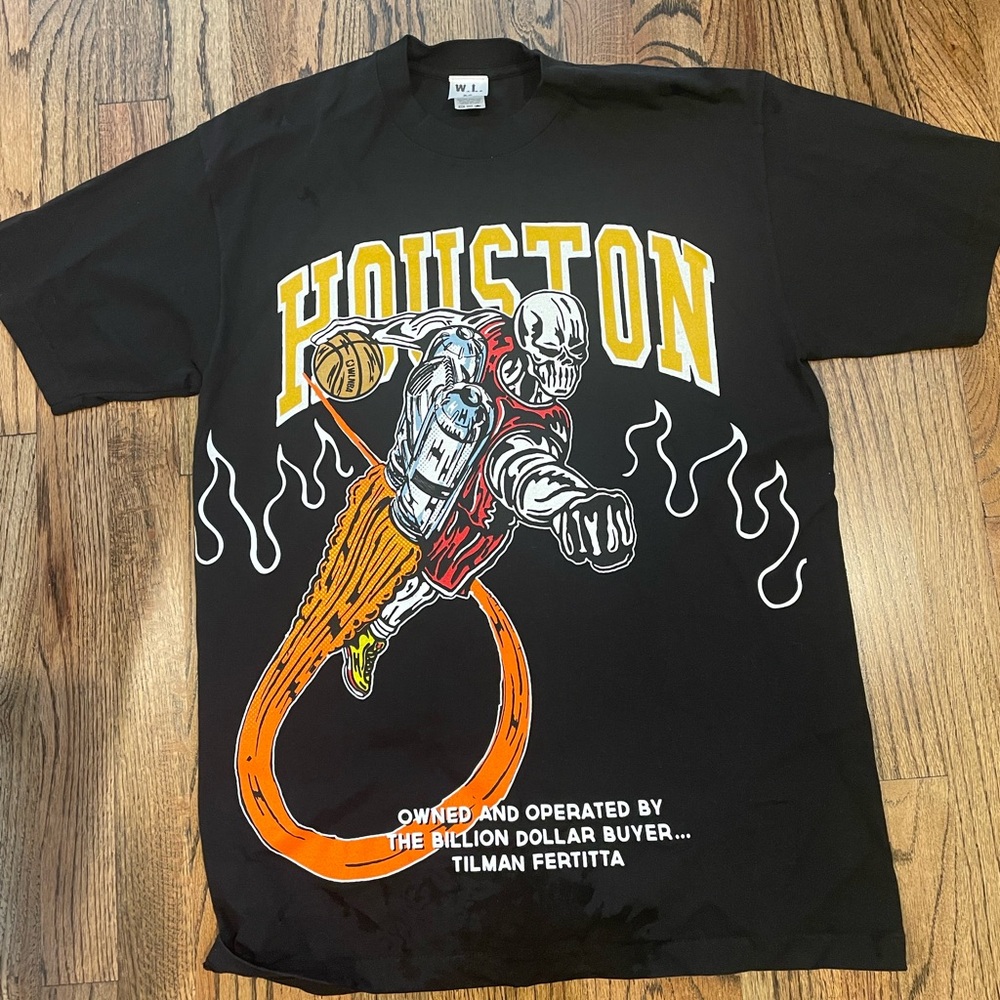 Warren Lotas Houston Rockets tee